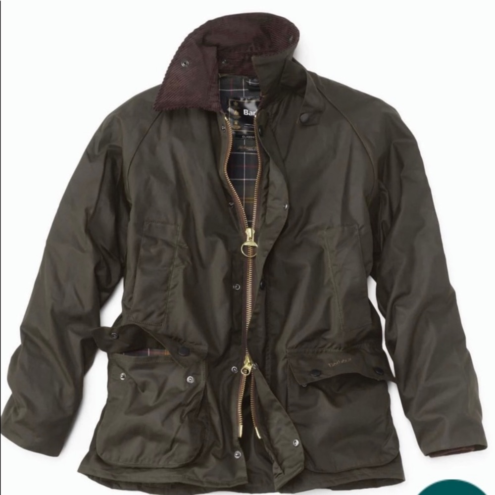 Classic Beaufort Barbour Jacket - Olive